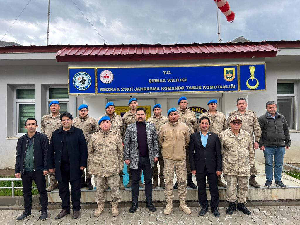 Kaymakamımız Sn. Kemal ÜLKÜ, Mezraa 2. Jandarma Komando Tabur Komutanlığını ziyaret etti.